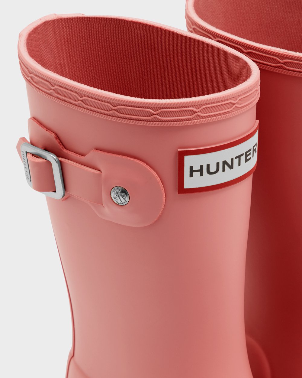 Botas De Agua Hunter Niños Original Little - Rosas - Argentina 8205NDYRG